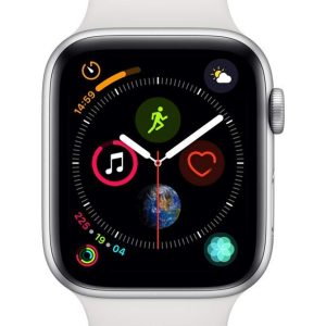 Apple Watch Series 4 (GPS + Cellular) - 44mm. Silver / RENEWED