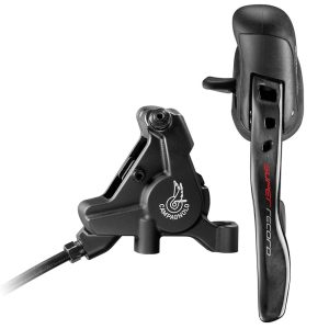 Campagnolo Super Record 12-Speed Left Lever and 160mm Rear Caliper