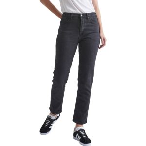 DUER Midweight Performance Denim High Rise Straight Womens Commuter Jeans