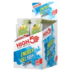 High5 Energy Gel Aqua Caffeine Box 66g x 20 Gels