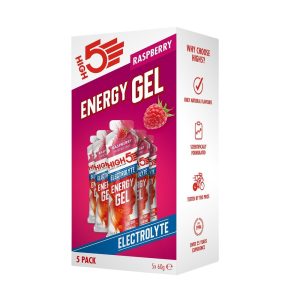 High5 Energy Electrolyte Gels Box of 5 x60g