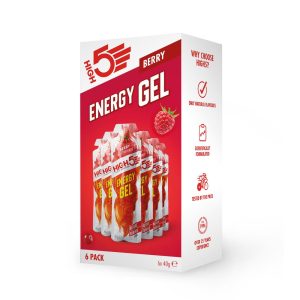High5 Energy Gels Box of 6 x40g