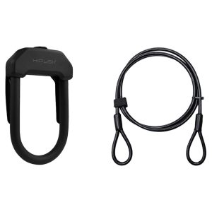 Hiplok DX+ D-Lock with Cable Sold Secure Gold