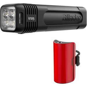 Knog Blinder Pro 900 and Mid Cobber Rear Light Set