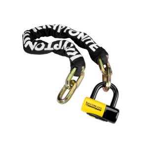 Kryptonite New York Fahgettaboudit Chain NY Disc U-Lock 100cm Sold Secure Gold