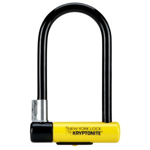 Kryptonite New York Standard Nyl Lock & Flexframe Bracket Sold Secure Gold