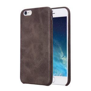 Ultra Slim PU Leather Shockproof Case 6/6S Brown.