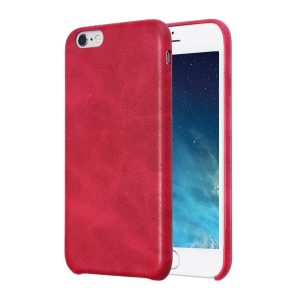 Ultra Slim PU Leather Shockproof Case 6/6S Red.