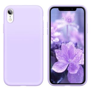 Ultra Slim TPU Silicone Shockproof Case XR Purple-