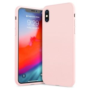 Ultra Slim TPU Silicone Shockproof Case X/XS Pink-