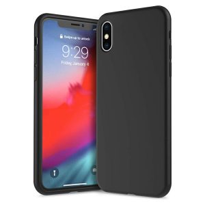 Ultra Slim TPU Silicone Shockproof Case XS MAX Black-