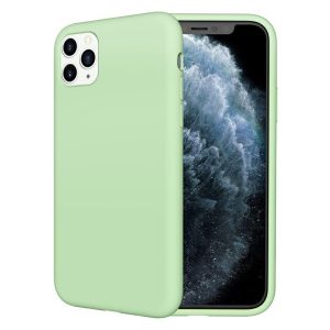 Ultra Slim TPU Silicone Shockproof Case 11 PRO MAX Green-