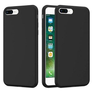 Ultra Slim TPU Silicone Shockproof Case 7 Plus/8 Plus Black-