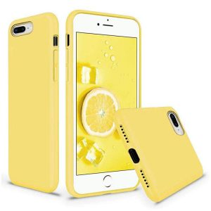 Ultra Slim TPU Silicone Shockproof Case 7 Plus/8 Plus Yellow-