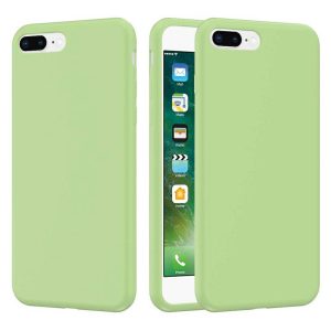 Ultra Slim TPU Silicone Shockproof Case 7 Plus/8 Plus Green