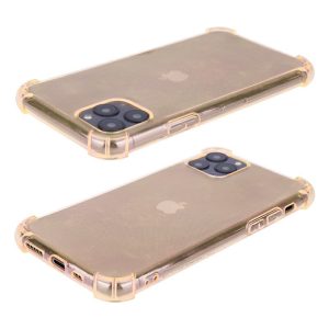 TPU Silicone Bumper Shockproof Case 11 Pro Max Gold-