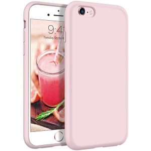Ultra Slim TPU Silicone Shockproof Case 6/6S Pink-