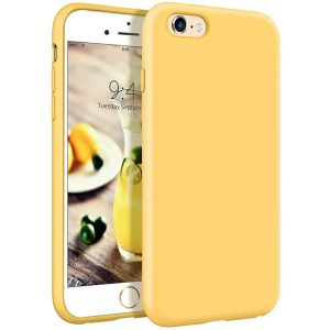 Ultra Slim TPU Silicone Shockproof Case 6 Plus/6S Plus Yellow-