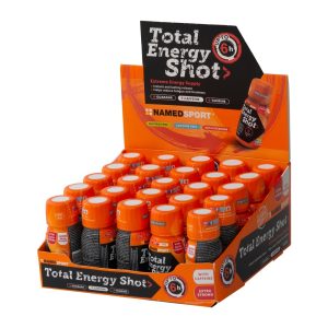 NAMEDSPORT Total Energy Shot Box of 25 x 60ml