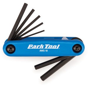 Park Tool AWS10 Folding Hex Multi Tool Set