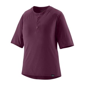 Patagonia Cap Cool Trail Bike Henley Womens T-Shirt