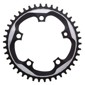 SRAM Force CX1 X-Sync Chain Ring 38T 11 Speed 110 Alum Argon Grey