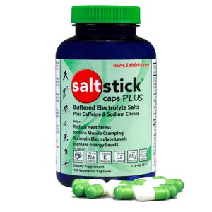 SaltStick 100 Electrolyte Plus Caffeinated Capsules