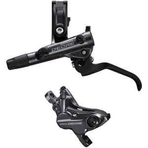 Shimano Deore BR-M6120/BL-M6100 Rear Disc Caliper and Left Lever
