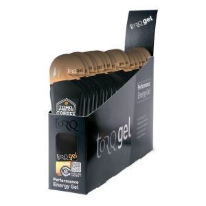 TORQ Energy Gel with Guarana Caffeinated Box of 15 x 45g Gels