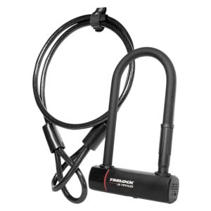 Trelock U5 Mini 180mm Lock and Flex Cable Sold Secure Gold