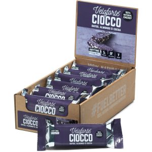 Veloforte Natural Energy Bar Box of 12 x 62g Bars