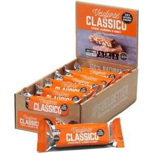 Veloforte Natural Energy Bar Box of 12 x 62g Bars