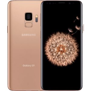 Samsung Galaxy S9 Unlocked Gold / 128GB / Renewed